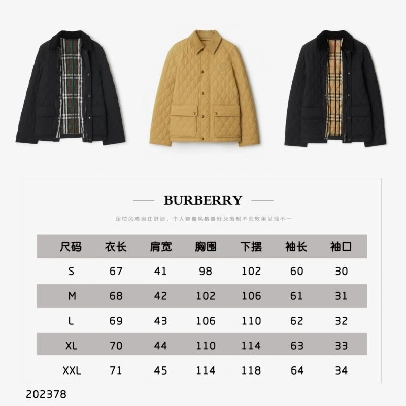 Burberry Outwear NewStyle 103707