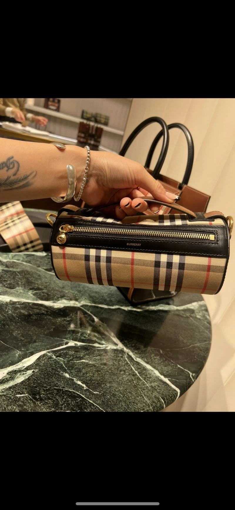 Breathable Burberry Satchel Bags 64596