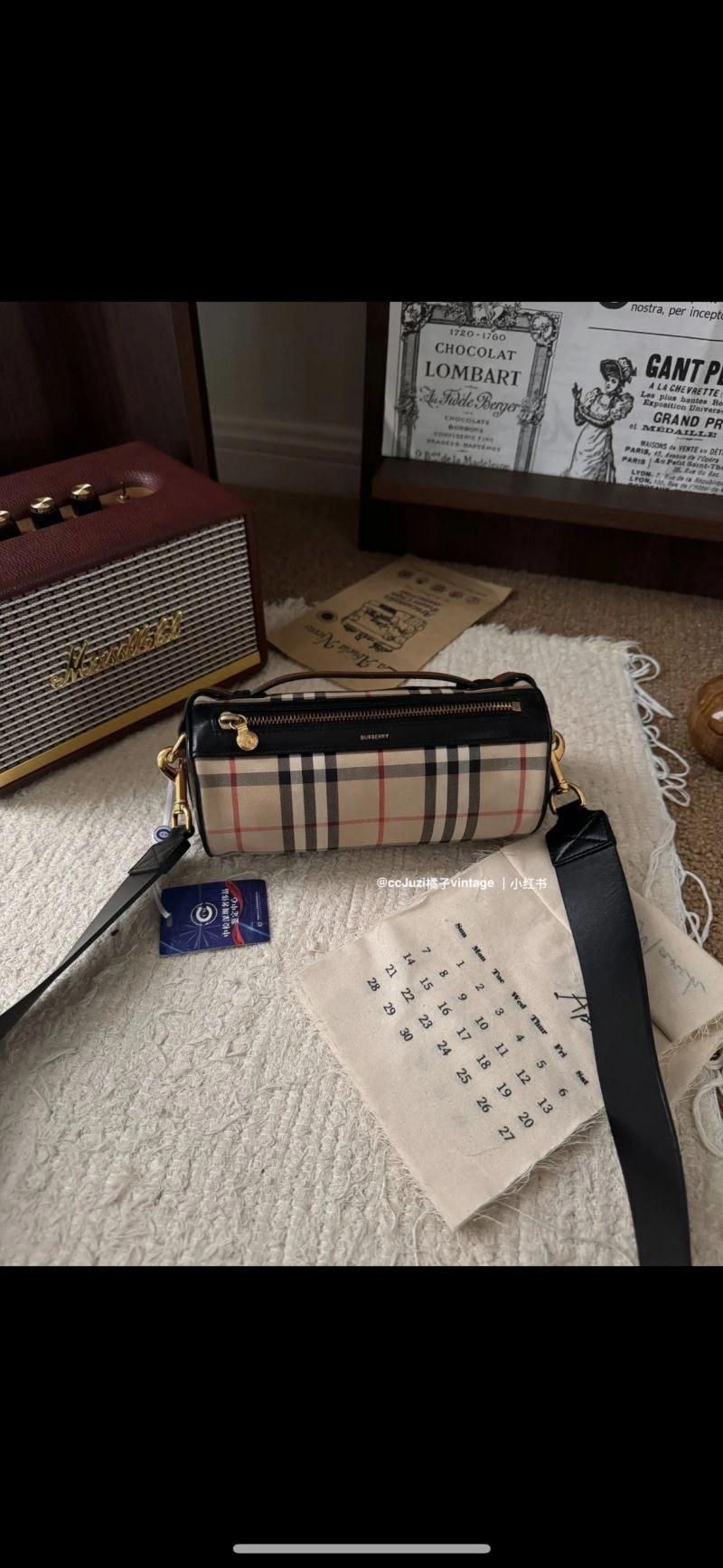 Breathable Burberry Satchel Bags 64596