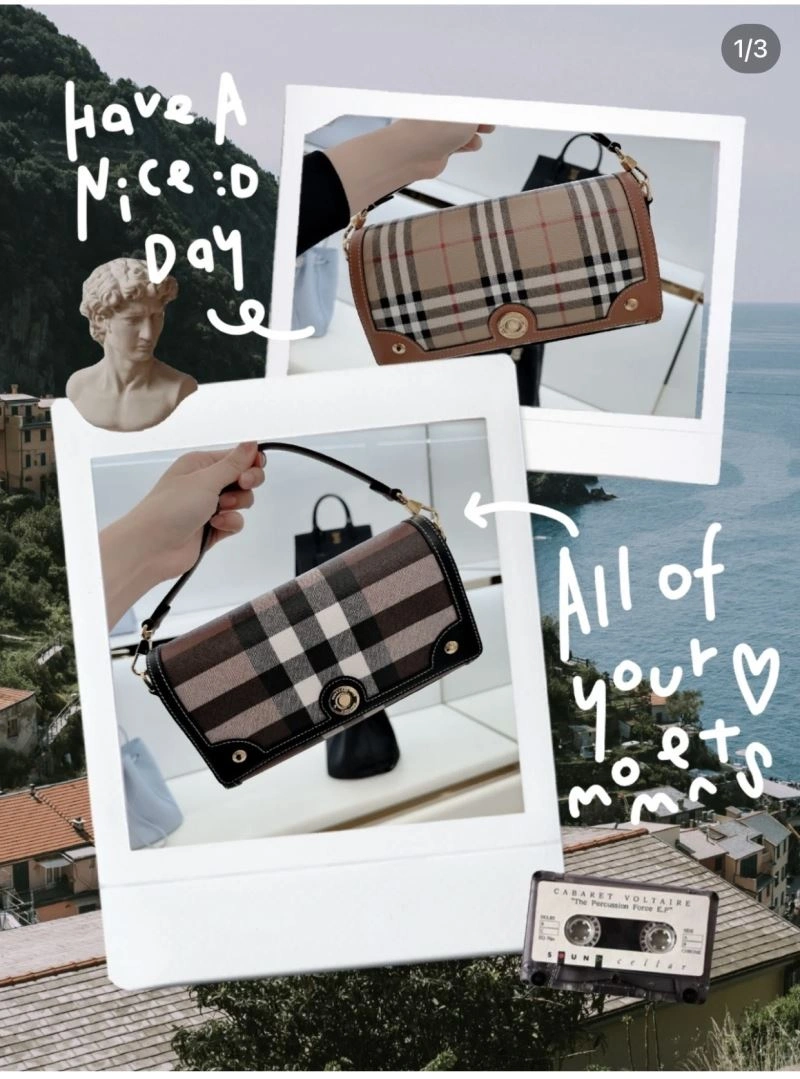 Burberry Satchel Bags TimelessDesign 64579