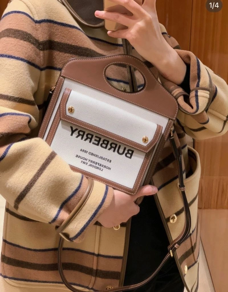 Burberry Satchel Bags Soft 64522