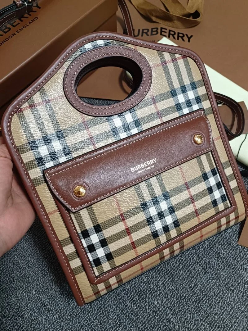 Breathable Burberry Satchel Bags 38046