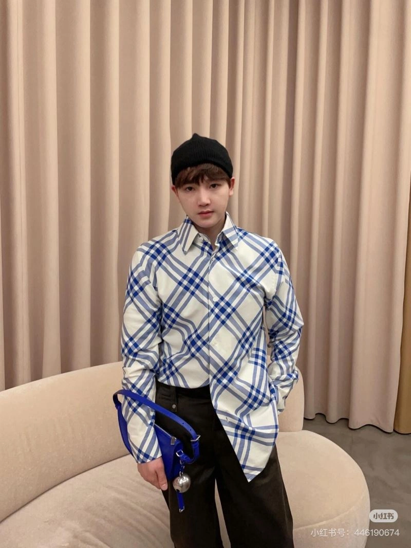 Breathable Burberry Shirts 103101