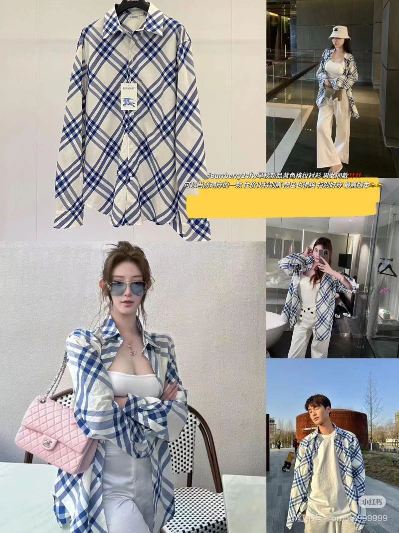 Breathable Burberry Shirts 103101
