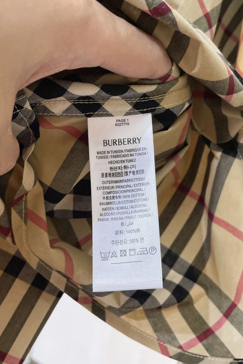 EasyCare Burberry Shirts 105508