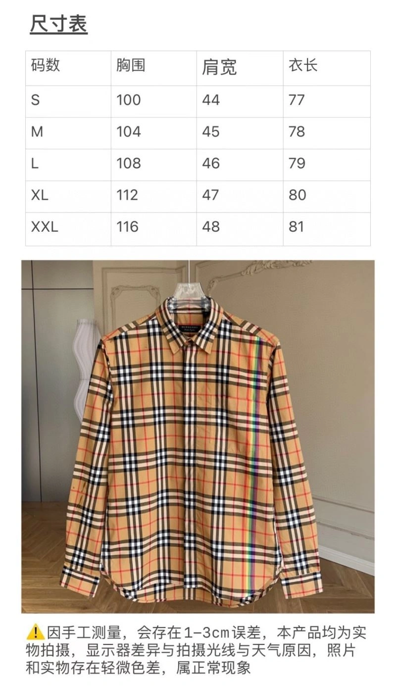 Burberry Shirts TimelessDesign 101667