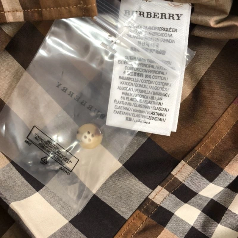 WaterResistant Burberry Shirts 101732