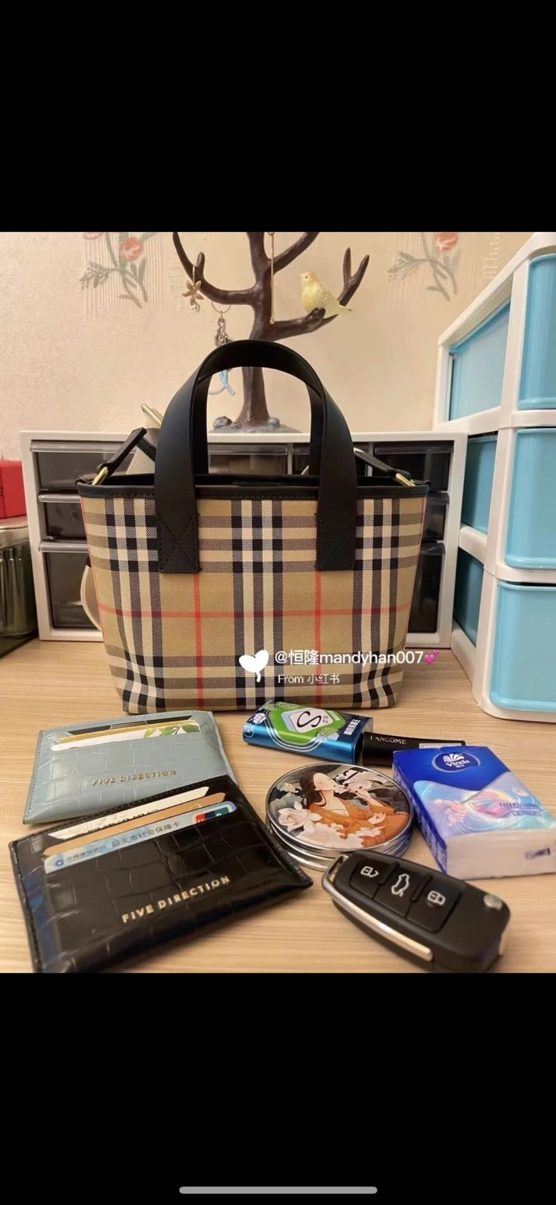 ModernLook Burberry Shopping Bags 64511