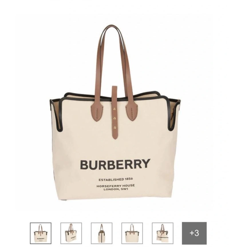 StreetReady Burberry Shopping Bags 64551