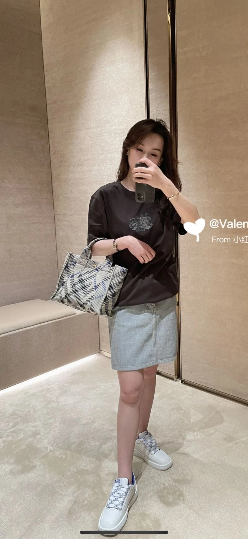 Burberry Shopping Bags Breathable 64517