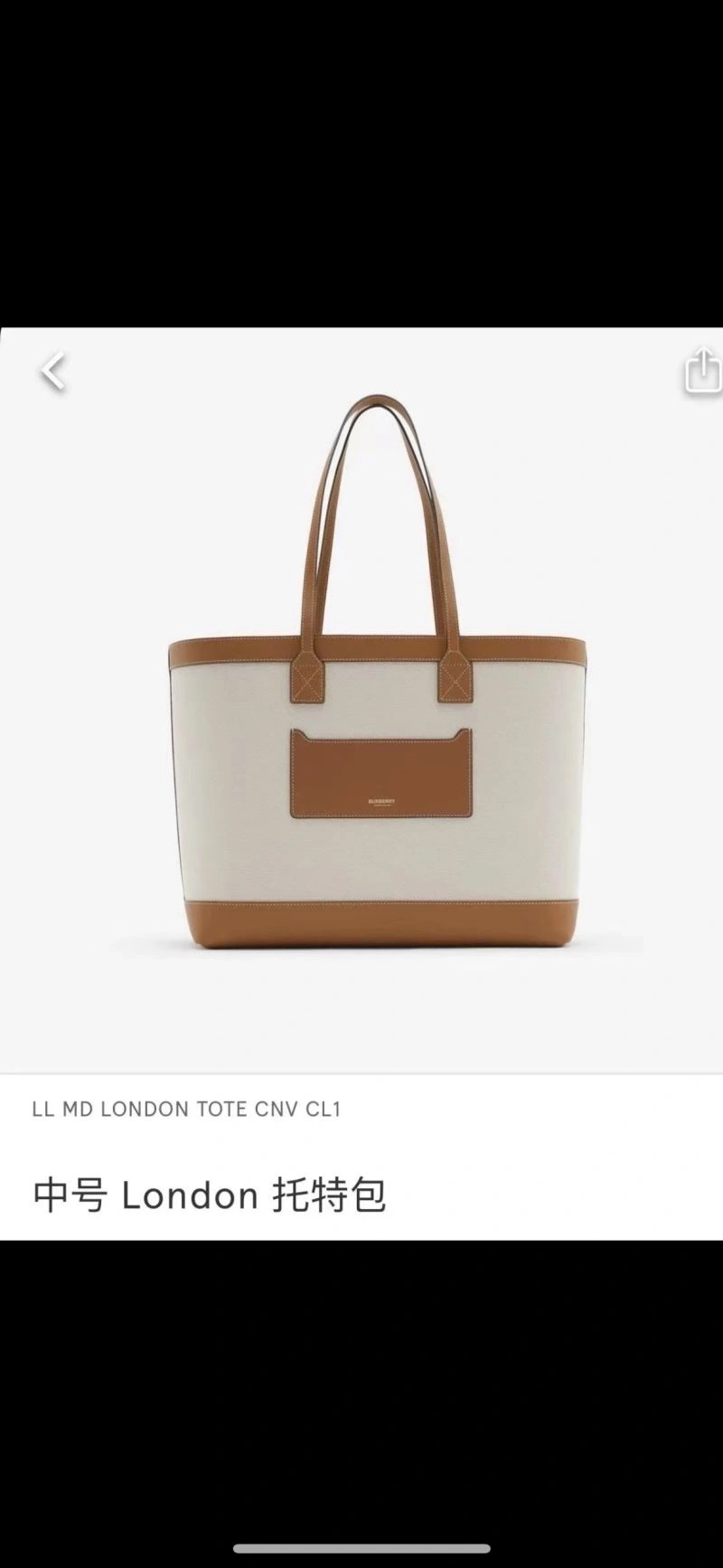 Burberry Shopping Bags Sustainable 64537