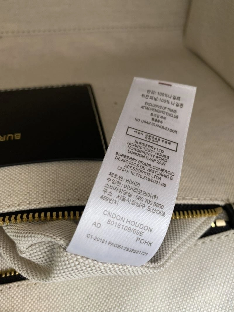 MoistureWicking Burberry Shopping Bags 64504