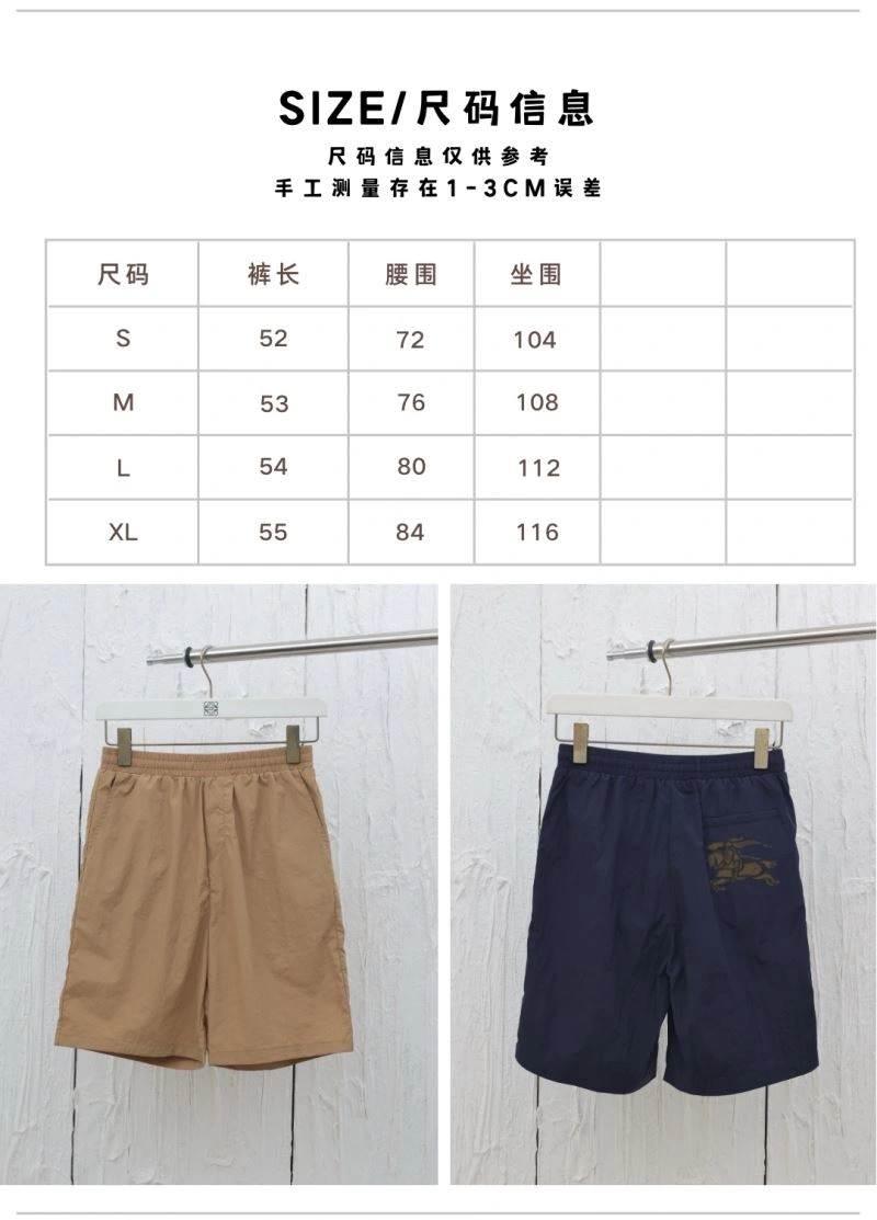 Sophisticated Burberry Short Pants 103065