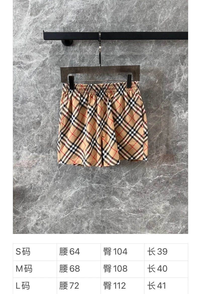 Burberry Short Pants Durable 99153