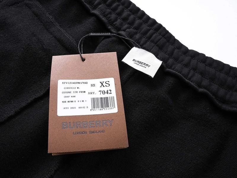 Sustainable Burberry Short Pants 100626