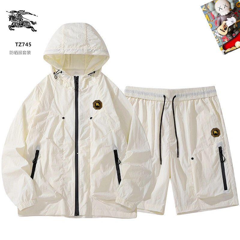 Burberry Short Suits Refined 99379