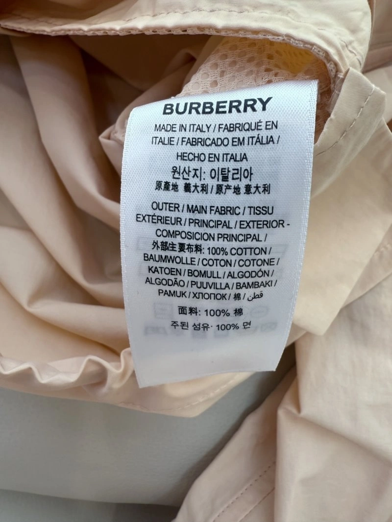 Burberry Sunscreen Jacket Packable 99234