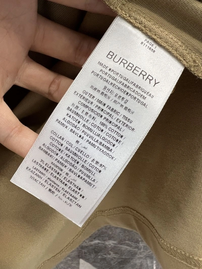 Burberry T-Shirts Lightweight 99290
