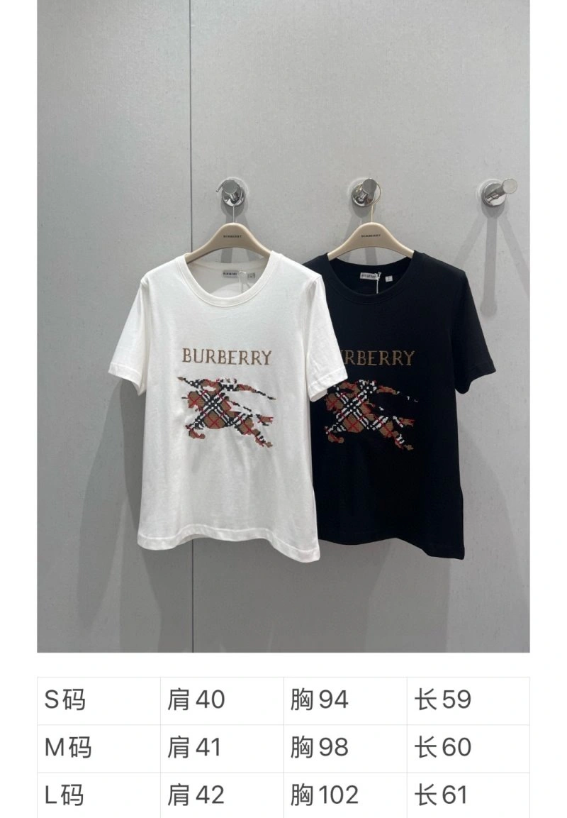 Burberry T-Shirts Stretchable 99116