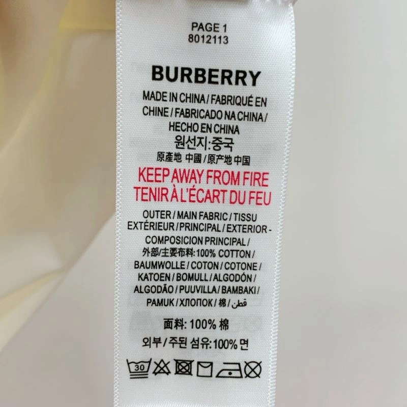 Burberry T-Shirts Functional 101431