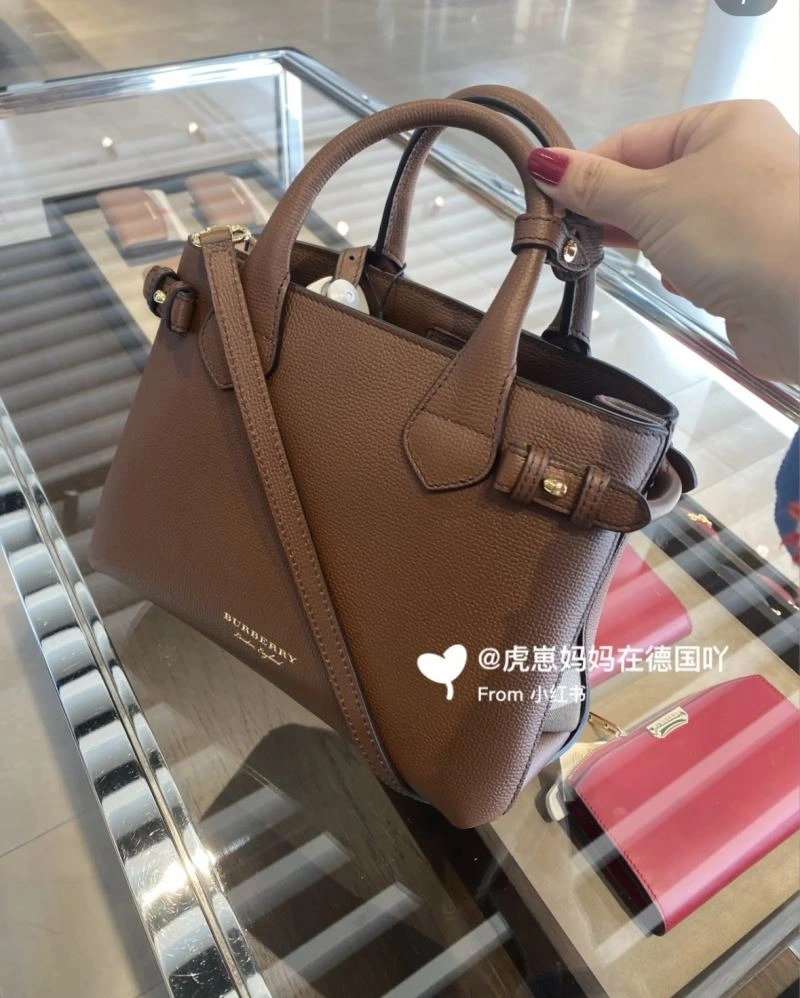 Modern Burberry Top Handle Bags 64486