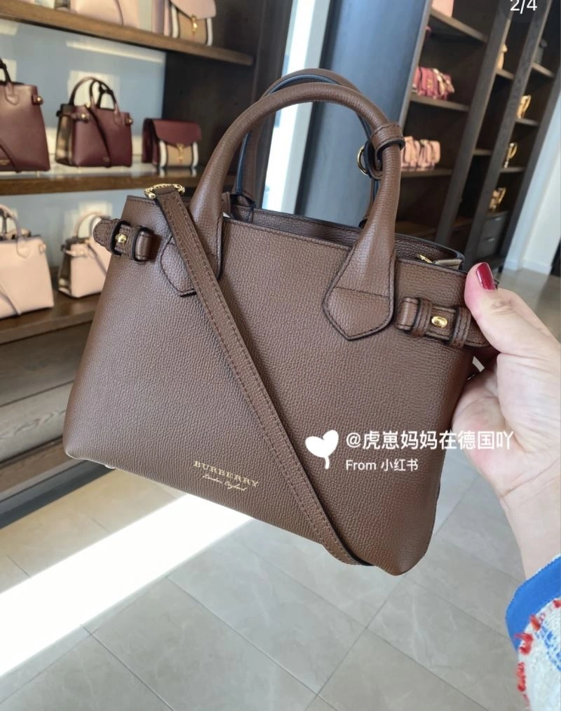 Modern Burberry Top Handle Bags 64486