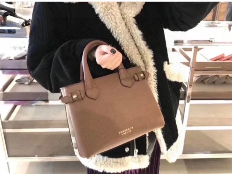 Modern Burberry Top Handle Bags 64486