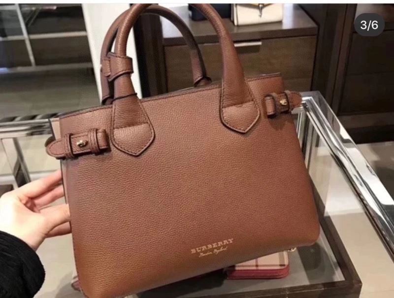 Modern Burberry Top Handle Bags 64486