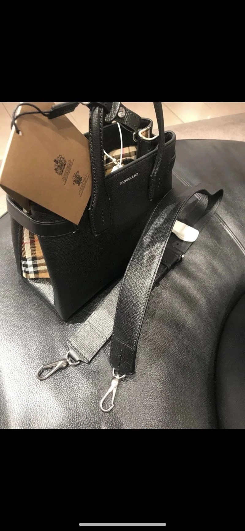 Fashionable Burberry Top Handle Bags 64485