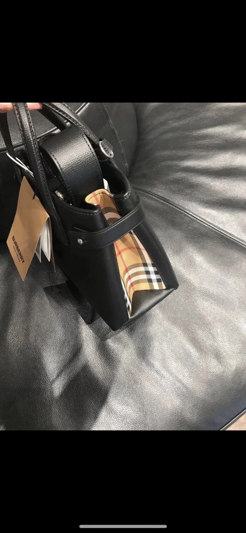 Fashionable Burberry Top Handle Bags 64485