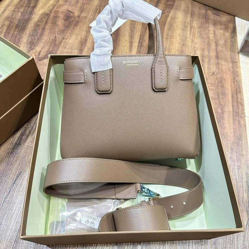 Supportive Burberry Top Handle Bags 64477