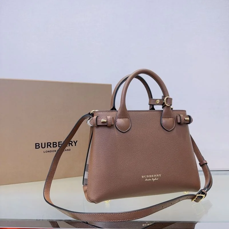 Comfortable Burberry Top Handle Bags 37858