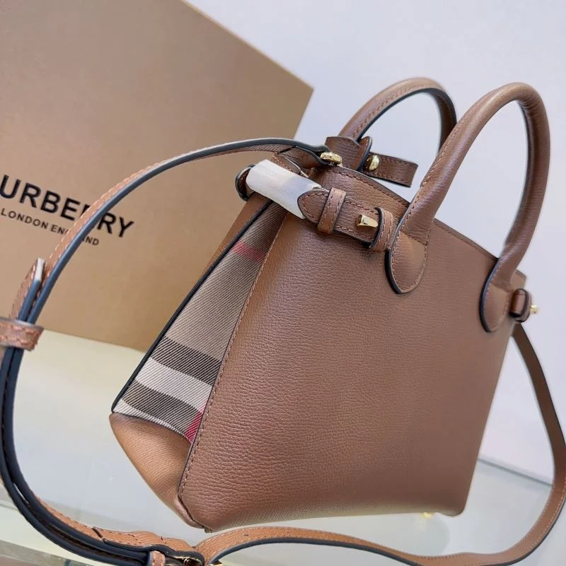Comfortable Burberry Top Handle Bags 37858