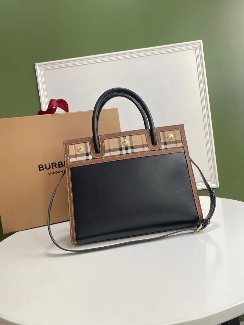 Burberry Top Handle Bags Lightweight 37850
