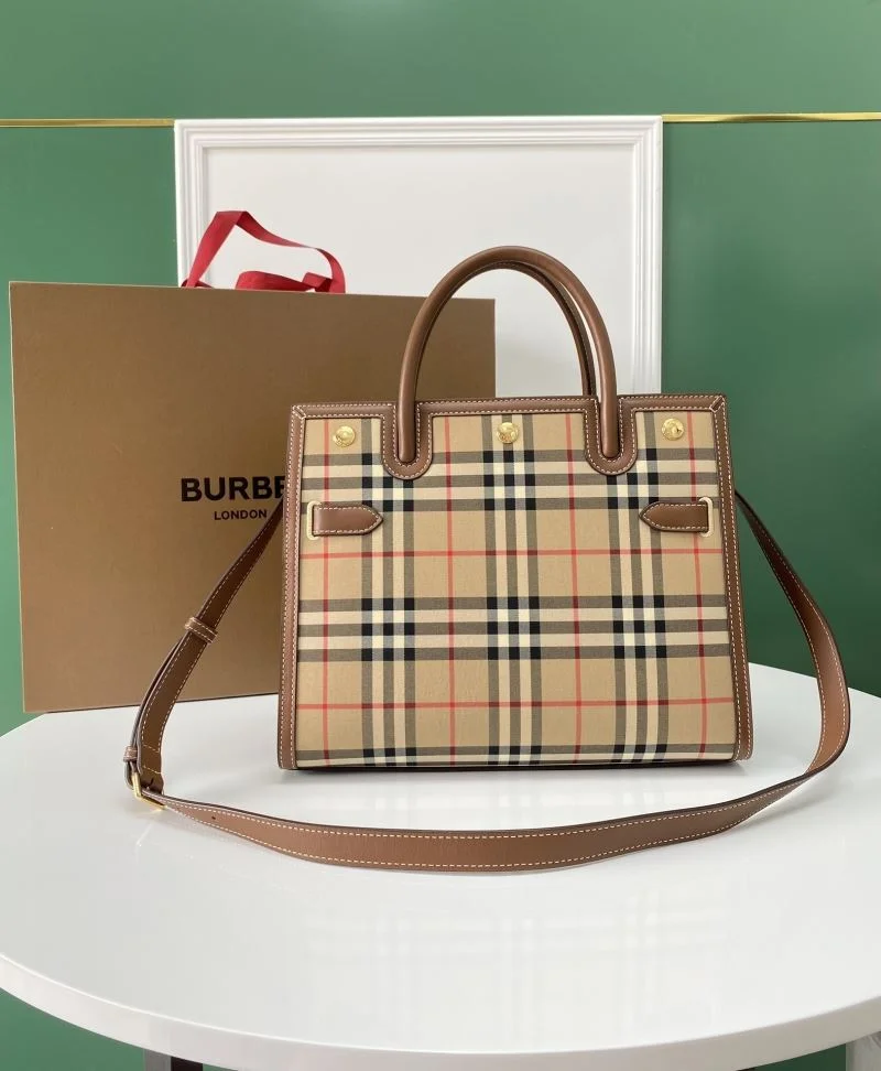 Burberry Top Handle Bags OdorResistant 37869