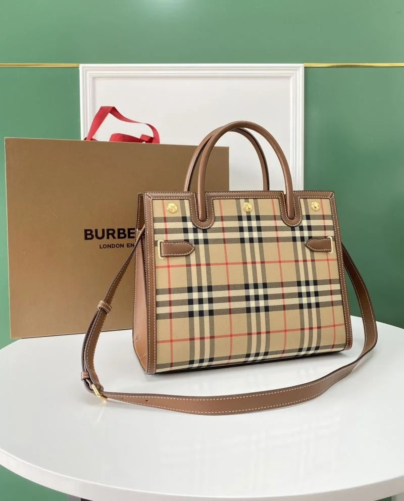 Burberry Top Handle Bags OdorResistant 37869