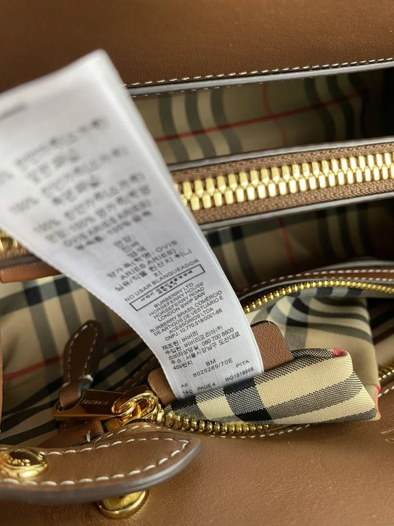 WeatherProof Burberry Top Handle Bags 37866
