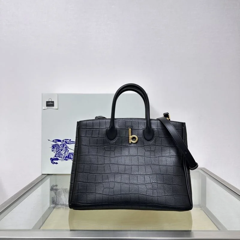 Burberry Top Handle Bags Fashionable 37856