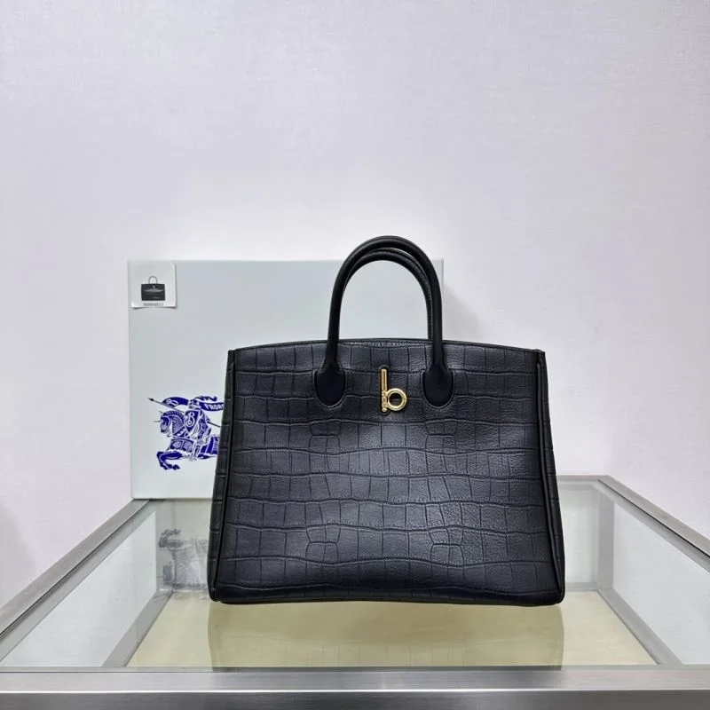 Burberry Top Handle Bags Fashionable 37856
