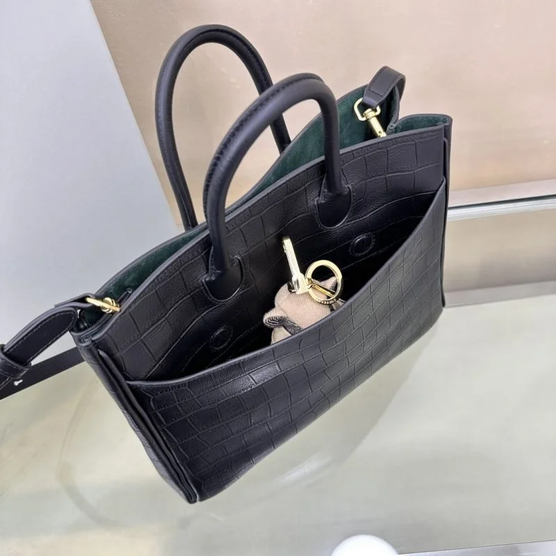 Burberry Top Handle Bags Fashionable 37856