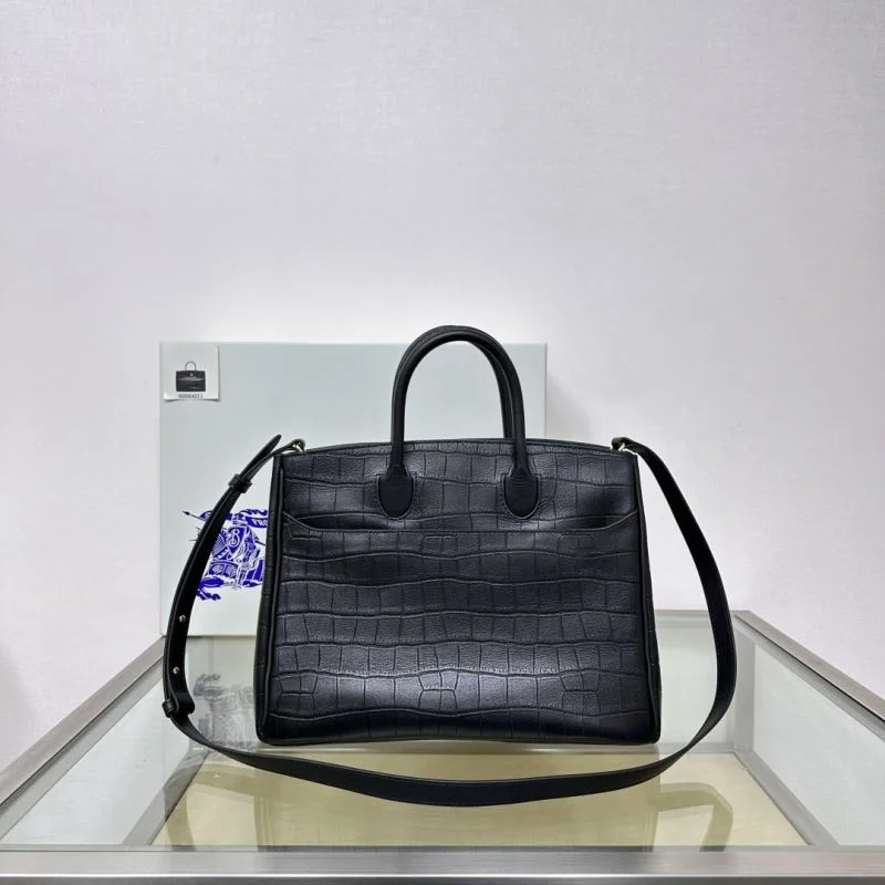 Burberry Top Handle Bags Fashionable 37856