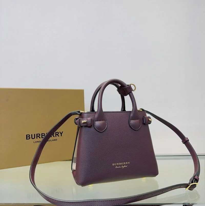 Compact Burberry Top Handle Bags 37818