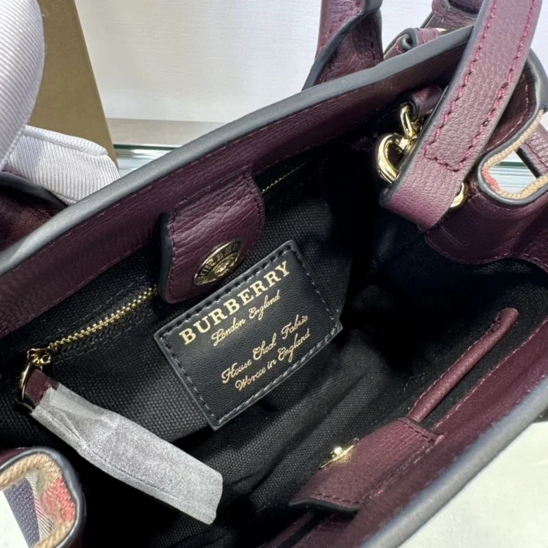 Compact Burberry Top Handle Bags 37818