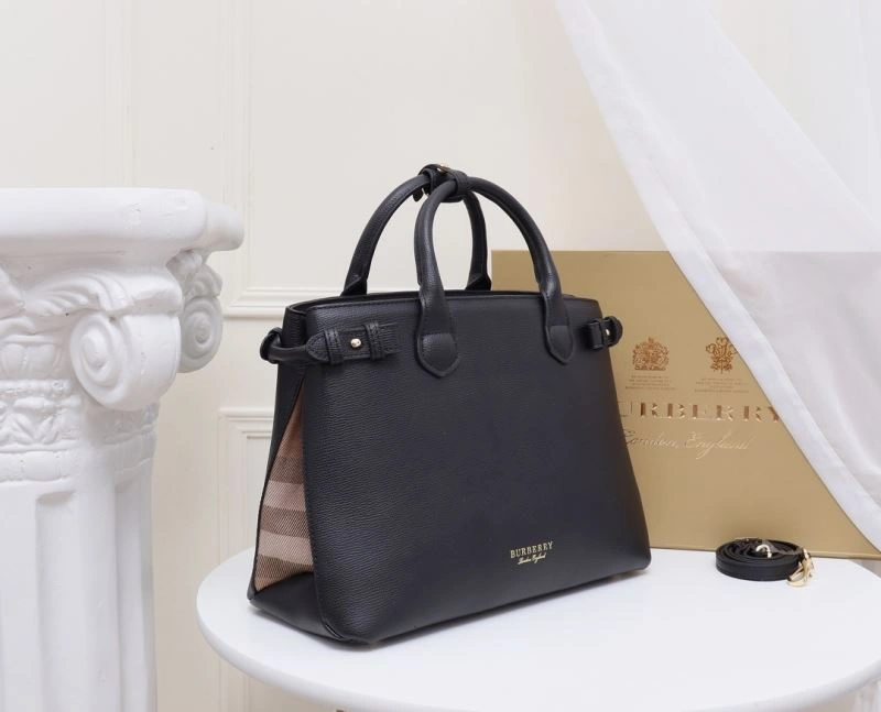 Burberry Top Handle Bags Elegant 89396