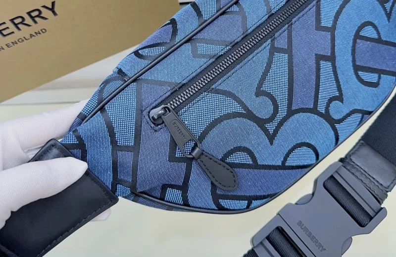 Burberry Waist Chest Packs ZipUp 37821
