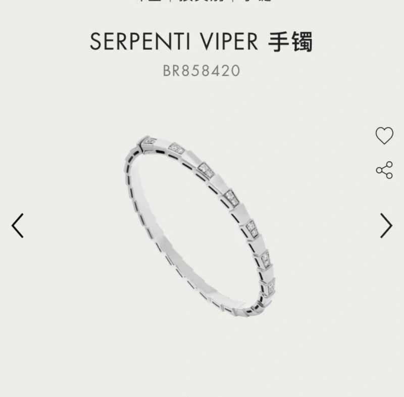 Bvlgari Bracelets Sleek 216832