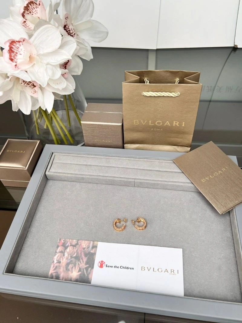 Bvlgari Earrings Elegant 216496