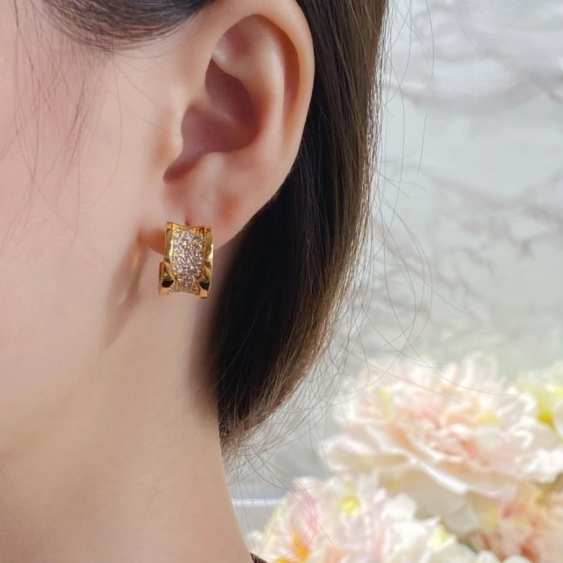 Bvlgari Earrings Sophisticated 216396