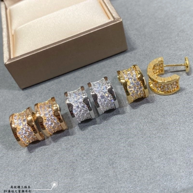 Bvlgari Earrings Sophisticated 216396