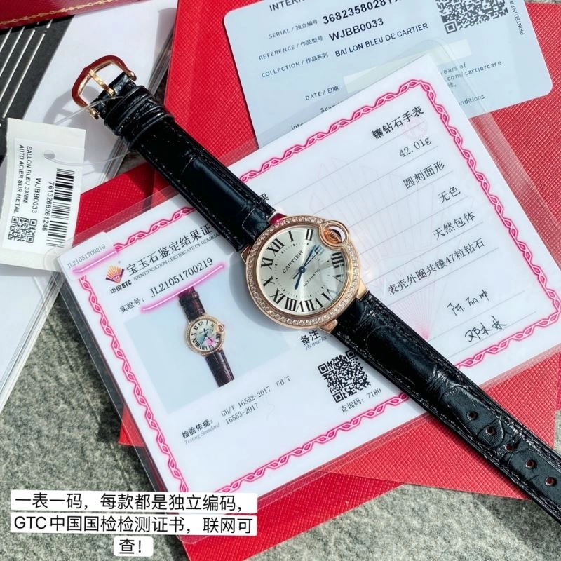 QuickDry CARTIER Watches 180634